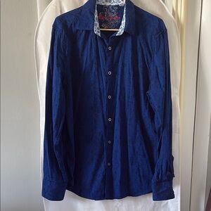 Robert Graham - Blue Paisley Button Down Dress Shirt